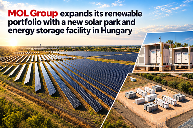 MOL Group strengthens Hungary’s renewable energy portfolio with new solar park and energy storage facility