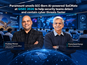 Paramount unveils GCC-Born AI-powered SoCMate at GISEC 2026 to help security teams detect and contain cyber threats faster