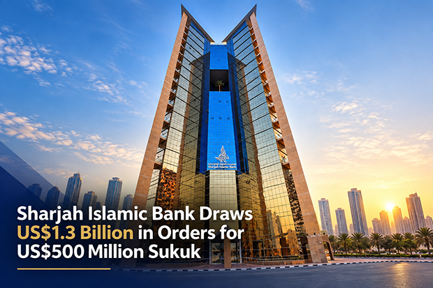 Sharjah Islamic Bank attracts US$1.3 billion order book for US$500 million Sukuk issuance